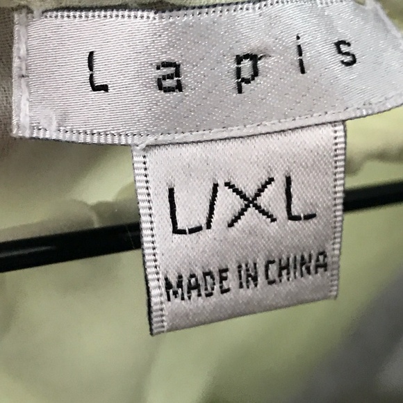 Lapis Silk Skirt with Separate Sequinned Slip SZXL - Picture 7 of 8